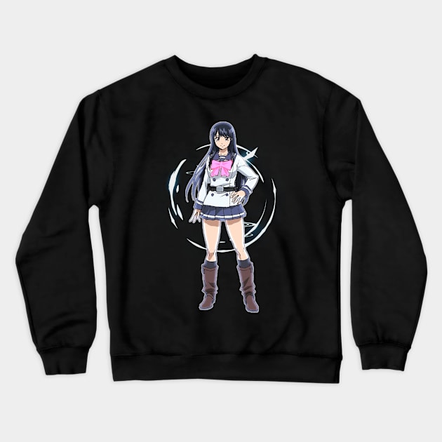 Yuri Honjo Crewneck Sweatshirt by Sparkledoom